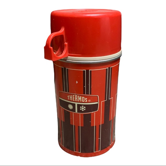 Vintage 1971 King Seeley half pint thermos
